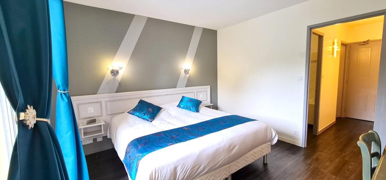 Fasthotel Oloron Hostellerie Du Paon Blanc Lurbe-Saint-Christau Bagian luar foto